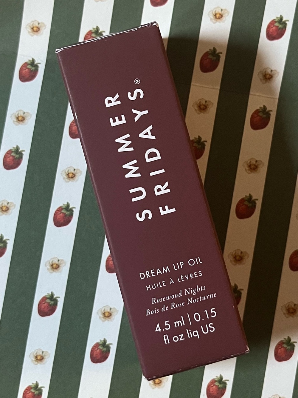 Summer Fridays Dream Lip Oil in Rosewood Nights - Picture 2 of 4